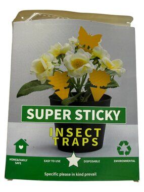 Super Sticky Inset Traps.  New n Box.  Disposable.  Environmentally Friendly.